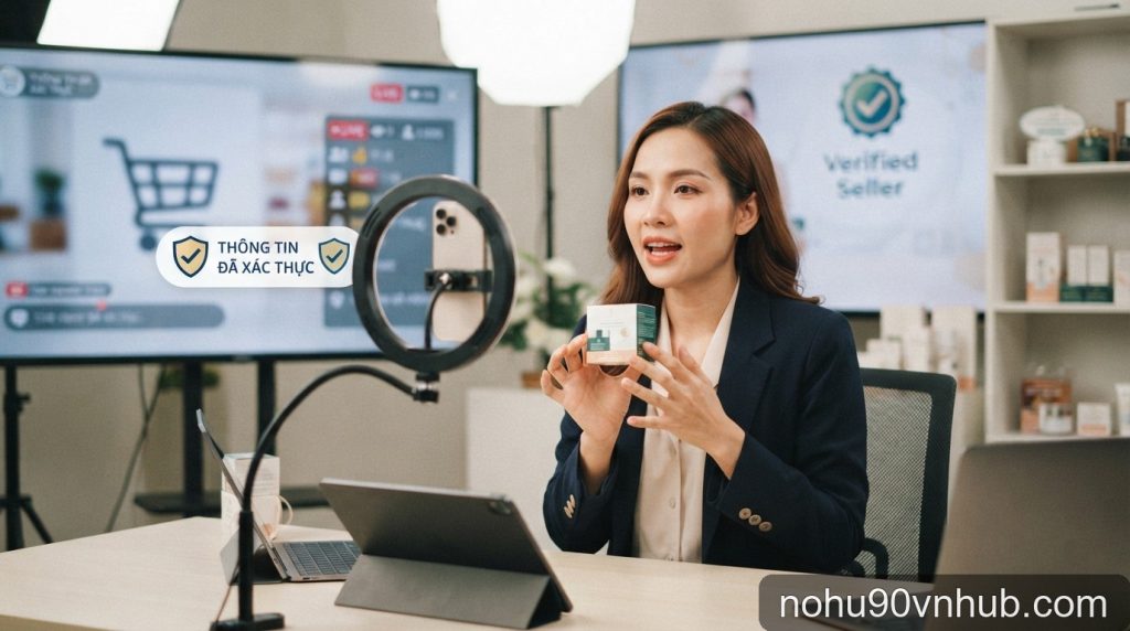 Livestream bán hàng: Tại sao cần xác thực định danh cá nhân theo Nghị định 333?