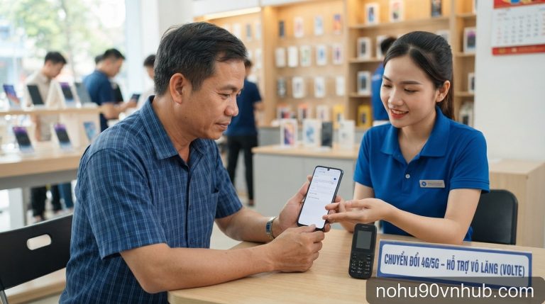 Tắt sóng 2G từ 15/9: Hướng dẫn người dùng NOHU90 cập nhật thiết bị để duy trì kết nối